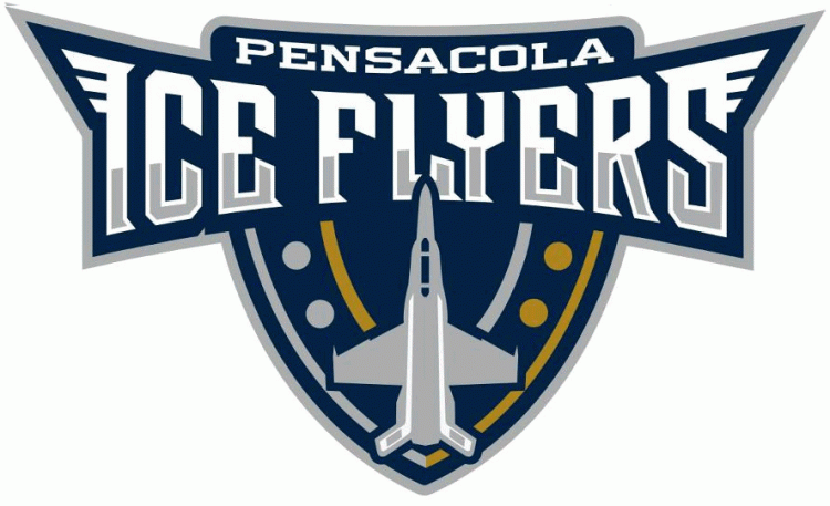 Pensacola Ice Flyers 2012 13 Primary Logo iron on paper